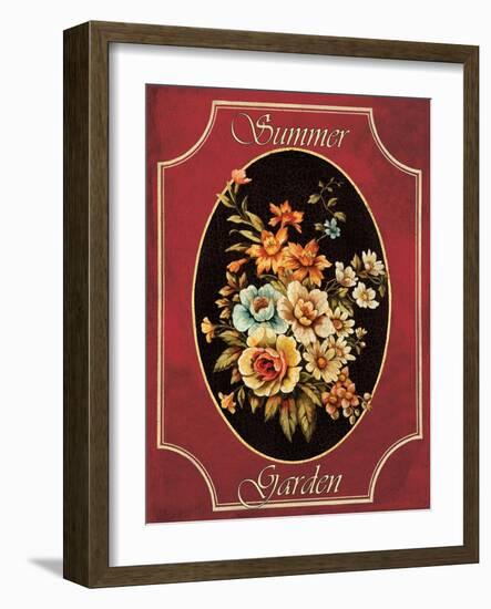 Summer Garden-Catherine Jones-Framed Art Print