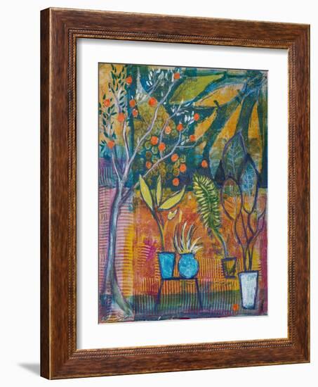 Summer Garden-Margaret Coxall-Framed Giclee Print