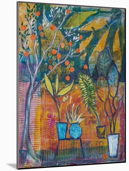 Summer Garden-Margaret Coxall-Mounted Giclee Print