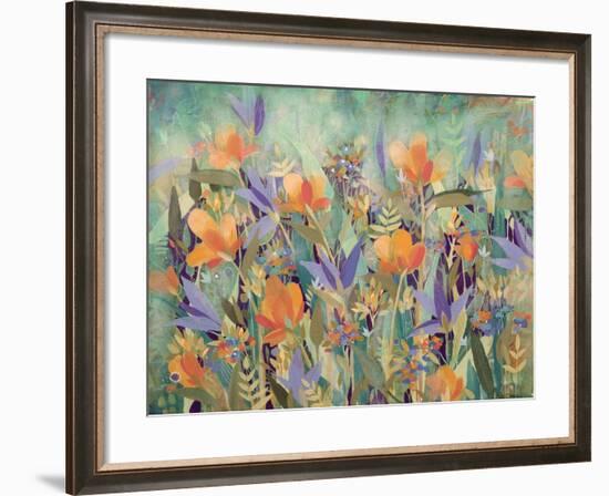 Summer Garden-Sue Davis-Framed Giclee Print