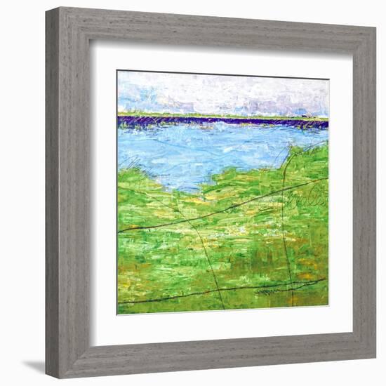 Summer green-Hyunah Kim-Framed Art Print