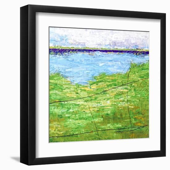 Summer green-Hyunah Kim-Framed Art Print