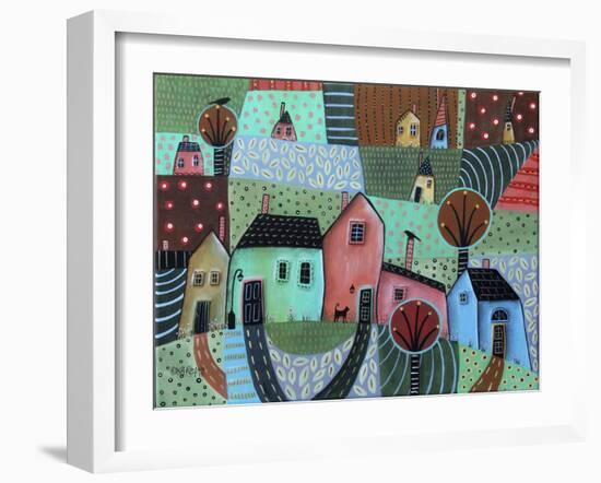 Summer Greens 1-Karla Gerard-Framed Giclee Print