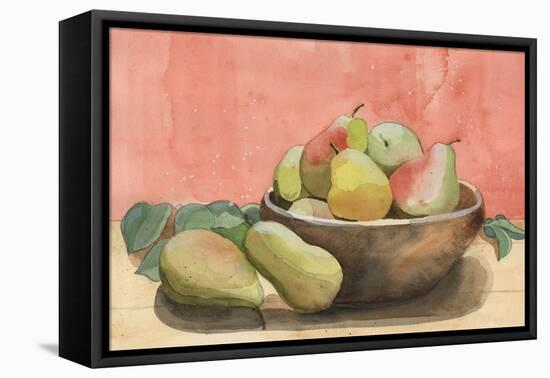 Summer Harvest Bowl II-Alicia Longley-Framed Stretched Canvas
