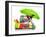 Summer Holiday Dog-Javier Brosch-Framed Photographic Print