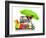 Summer Holiday Dog-Javier Brosch-Framed Photographic Print