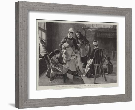 Summer Holidays for Sick Children, the Little Convalescents-Marianne Stokes-Framed Giclee Print