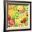 Summer Holidays Set With Cocktail Fruits And Berries-Ozerina Anna-Framed Art Print