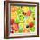 Summer Holidays Set With Cocktail Fruits And Berries-Ozerina Anna-Framed Premium Giclee Print