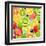 Summer Holidays Set With Cocktail Fruits And Berries-Ozerina Anna-Framed Art Print