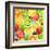 Summer Holidays Set With Cocktail Fruits And Berries-Ozerina Anna-Framed Art Print