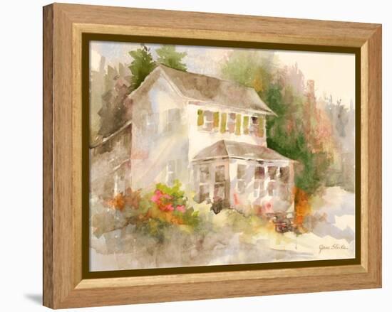 Summer Home II-Jane Slivka-Framed Stretched Canvas