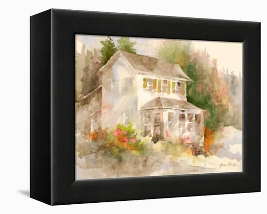 Summer Home II-Jane Slivka-Framed Stretched Canvas