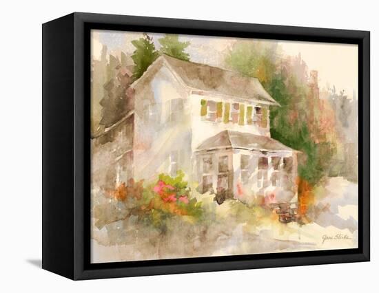 Summer Home II-Jane Slivka-Framed Stretched Canvas