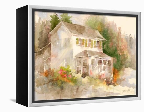 Summer Home II-Jane Slivka-Framed Stretched Canvas