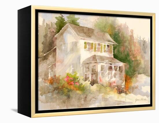 Summer Home II-Jane Slivka-Framed Stretched Canvas