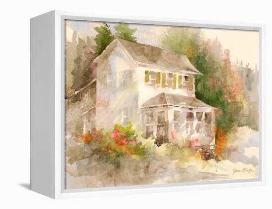 Summer Home II-Jane Slivka-Framed Stretched Canvas