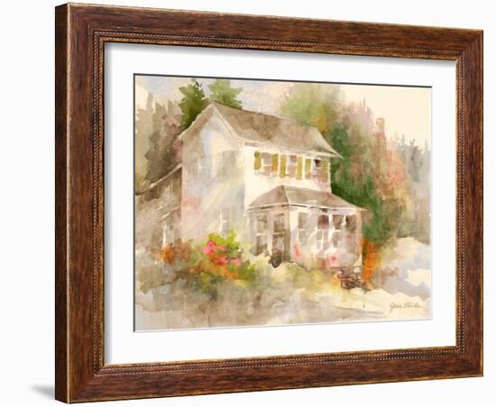 Summer Home II-Jane Slivka-Framed Art Print