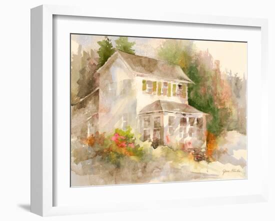 Summer Home II-Jane Slivka-Framed Art Print