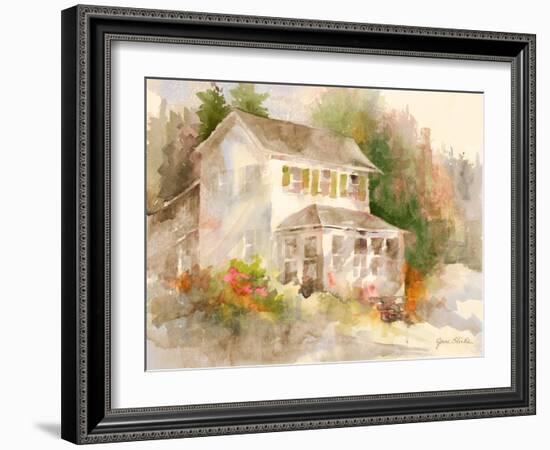 Summer Home II-Jane Slivka-Framed Art Print