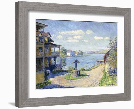 Summer Hotel, 1909-William James Glackens-Framed Giclee Print