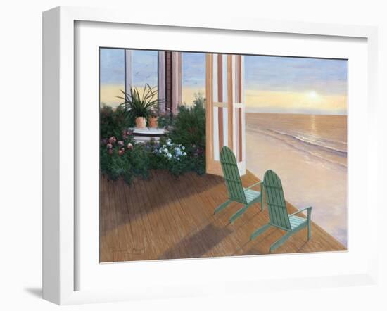 Summer House-Diane Romanello-Framed Art Print
