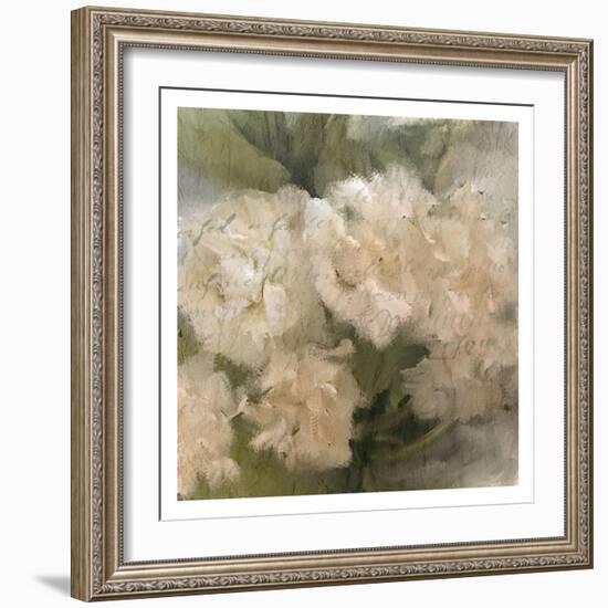 Summer Hydrangeas 1-Kimberly Allen-Framed Art Print