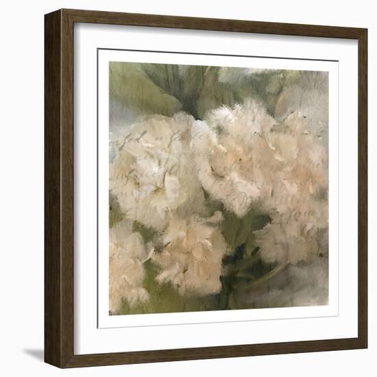 Summer Hydrangeas 1-Kimberly Allen-Framed Art Print