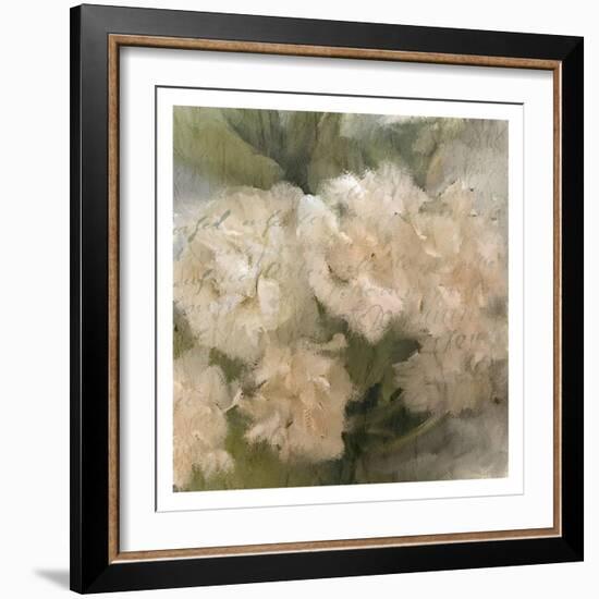 Summer Hydrangeas 1-Kimberly Allen-Framed Art Print