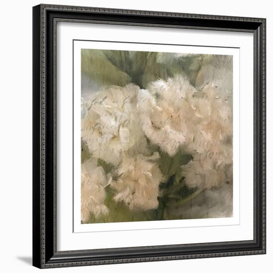 Summer Hydrangeas 1-Kimberly Allen-Framed Art Print