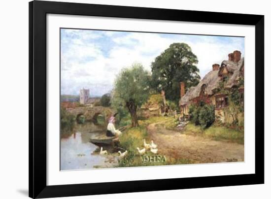 Summer Idyll-Henry John Yeend King-Framed Art Print