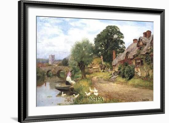 Summer Idyll-Henry John Yeend King-Framed Art Print