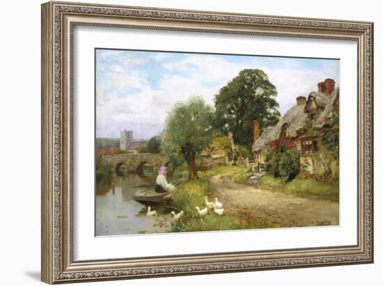 Summer Idyll-Henry John Yeend King-Framed Giclee Print