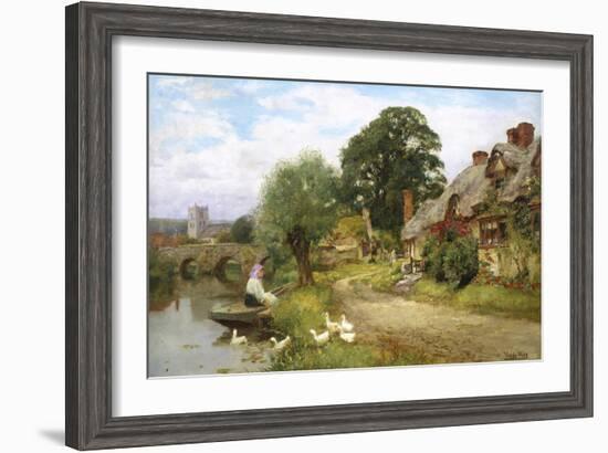 Summer Idyll-Henry John Yeend King-Framed Giclee Print