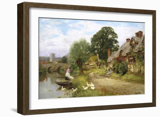 Summer Idyll-Henry John Yeend King-Framed Giclee Print