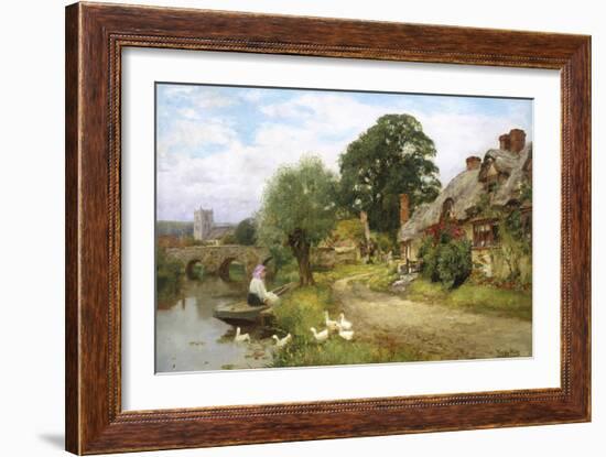 Summer Idyll-Henry John Yeend King-Framed Giclee Print