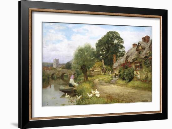 Summer Idyll-Henry John Yeend King-Framed Giclee Print