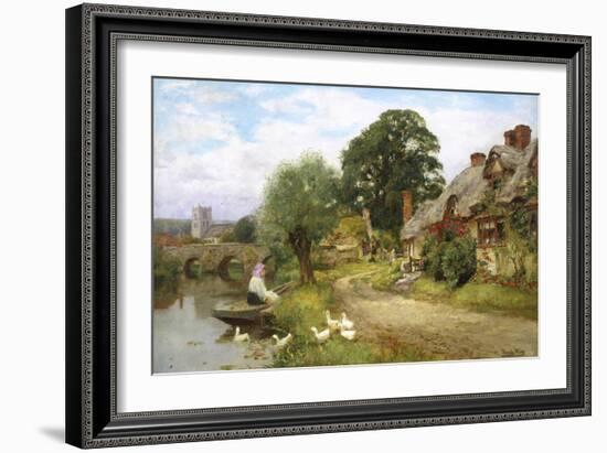 Summer Idyll-Henry John Yeend King-Framed Giclee Print