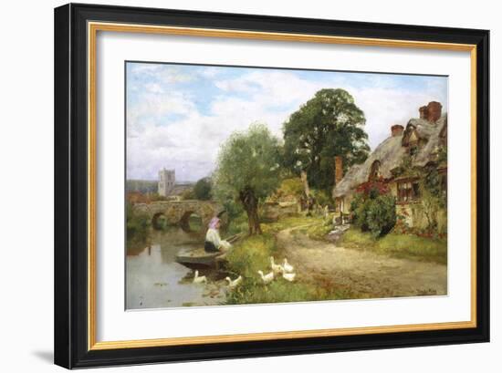 Summer Idyll-Henry John Yeend King-Framed Giclee Print