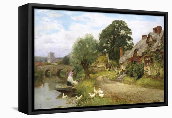 Summer Idyll-Henry John Yeend King-Framed Premier Image Canvas