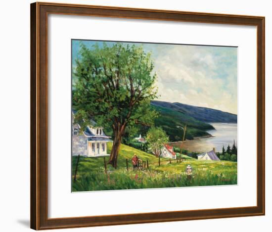 Summer in Charlevoix-Georges Dedoyard-Framed Art Print