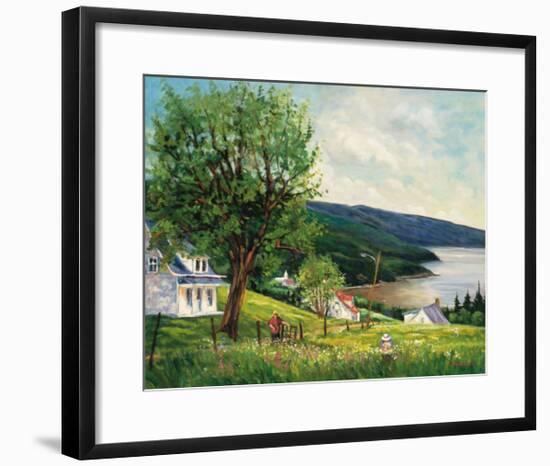 Summer in Charlevoix-Georges Dedoyard-Framed Art Print