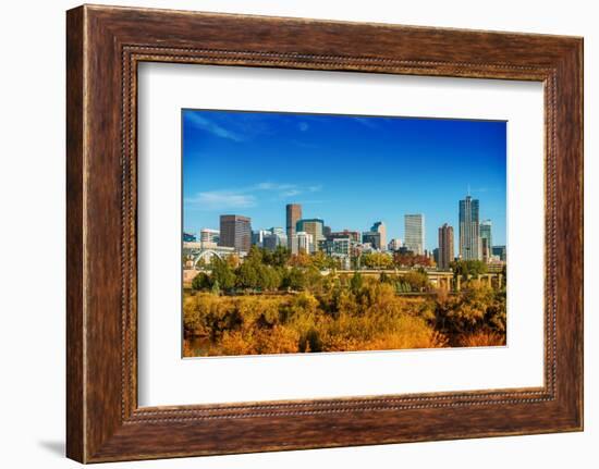 Summer in Denver Colorado-duallogic-Framed Photographic Print
