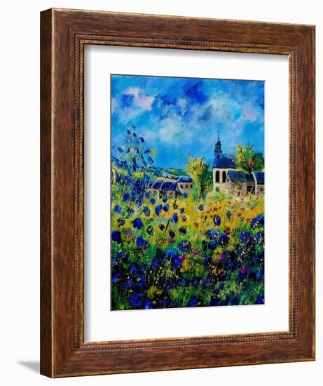 Summer In Foy Notre Dame-Pol Ledent-Framed Art Print