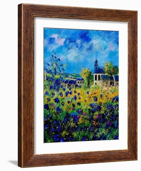 Summer In Foy Notre Dame-Pol Ledent-Framed Art Print