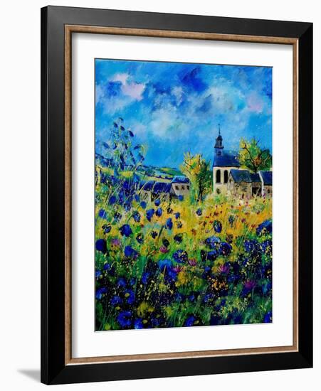 Summer In Foy Notre Dame-Pol Ledent-Framed Art Print