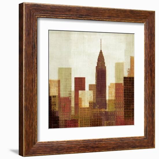 Summer in the City III-Mo Mullan-Framed Art Print