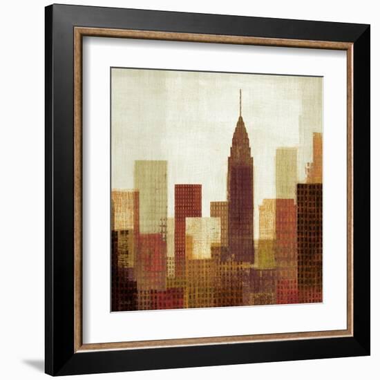 Summer in the City III-Mo Mullan-Framed Art Print