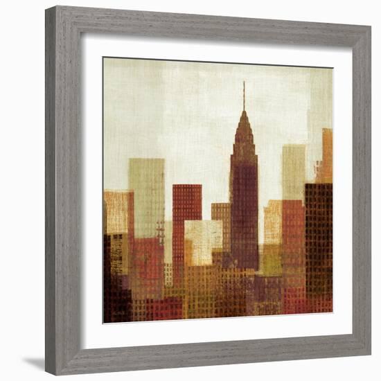 Summer in the City III-Mo Mullan-Framed Art Print