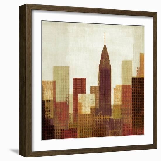 Summer in the City III-Mo Mullan-Framed Art Print